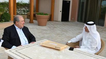 ՀՀ նախագահը «Կատար Էյրվեյզ»-ի ղեկավարի հետ քննարկել է համագործակցության ընդլայնման հեռանկարները |armenpress.am|