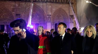 Ֆրանսիայի նախագահը խոստացավ վերականգնել Փարիզի Աստվածամոր տաճարը |armenpress.am|