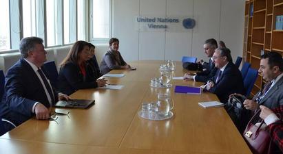 Զոհրաբ Մնացականյանը հանդիպել է ՄԱԿ-ի գլխավոր քարտուղարի տեղակալ, ՄԱԿ-ի թմրանյութերի և հանցավորության դեմ պայքարի գրասենյակի ղեկավարի հետ