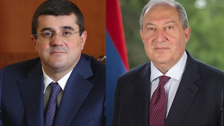 Արցախի Հանրապետությունը մեկ անգամ ևս ապացուցեց, որ կայացած երկիր է․ նախագահ Արմեն Սարգսյանը շնորհավորել է Արայիկ Հարությունյանին