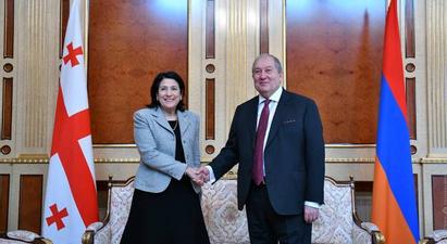 ՀՀ և Վրաստանի նախագահները կարևորել են ճգնաժամային պահերին համակարգված փոխգործակցությունը

