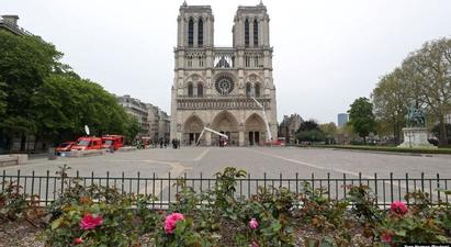 Փարիզի Աստվածամոր տաճարին կից հրապարակը մասամբ վերաբացվել է |azatutyun.am|
