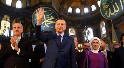 Էրդողանը Սուրբ Սոֆիայի վերածումը մզկիթի համարել է քայլ դեպի մեծ Թուրքիա
 |shantnews.am|