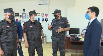 Վահե Ղազարյանն ու Ռուստամ Բադասյանն այցելել են ոստիկանության կրթահամալիր
