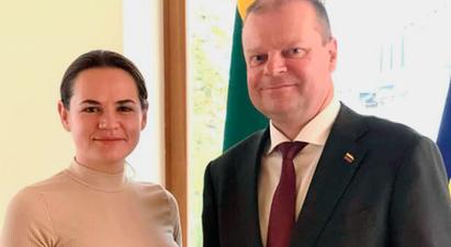 Լիտվայի վարչապետը հանդիպել է Սվետլանա Տիխանովսկայայի հետ |tert.am|