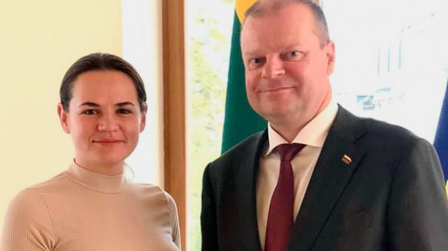 Լիտվայի վարչապետը հանդիպել է Սվետլանա Տիխանովսկայայի հետ |tert.am|