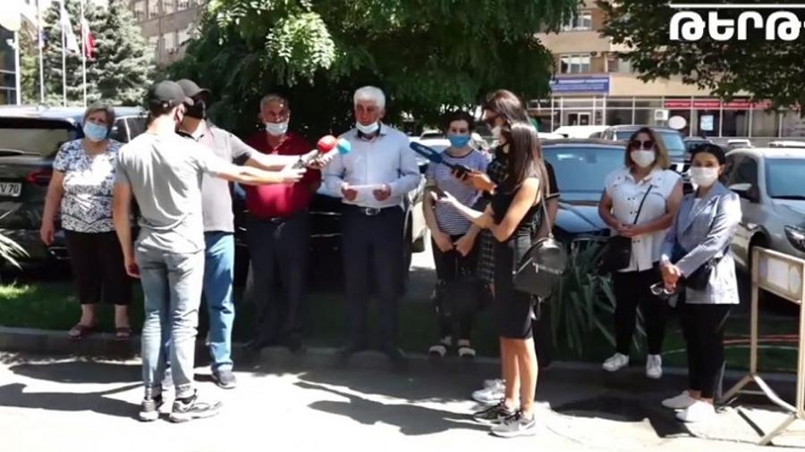 Հայաստանում քրդական համայնքը բողոքի ակցիա արեց ՄԱԿ-ի գրասենյակի դիմաց |tert.am|