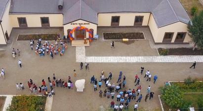 Արցախի նախագահը Ջիվանի համայնքում մասնակցել է դպրոցական շենքի վերաբացման արարողությանը |armenpress.am|