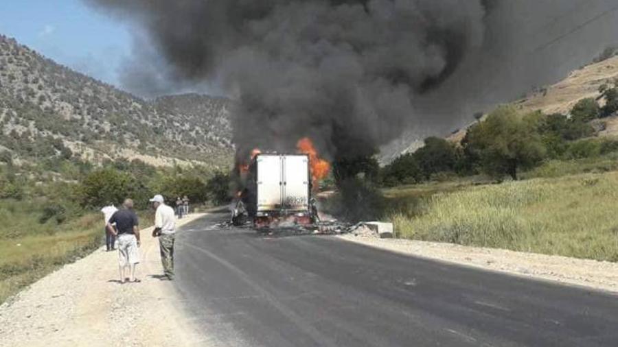 Մեղրի-Վարդանիձոր ավտոճանապարհին այրված բեռնատարում եղել է 24 տոննա կարագ. ԱԻՆ-ը մանրամասնում է