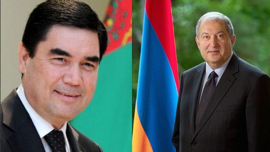 Անկախության տոնի առթիվ նախագահ Արմեն Սարգսյանին շնորհավորել է Թուրքմենստանի նախագահը

