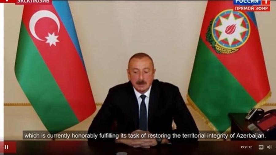 Ադրբեջանի նախագահ Իլհամ Ալիևը պատահաբար խոստովանում է, որ իրենք են նախաձեռնել բախումները Լեռնային Ղարաբաղում