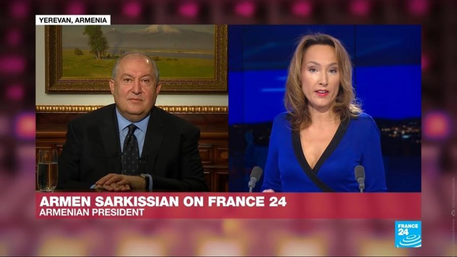 Ե՞րբ է միջազգային հանրությունը ճնշում գործադրելու Թուրքիայի վրա, որպեսզի այդ երկիրը դուրս գա այս հակամարտությունից. նախագահ Արմեն Սարգսյանը` France 24-ին
