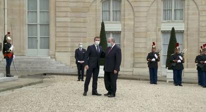 Ելիսեյան պալատում հանդիպել են Հայաստանի և Ֆրանսիայի նախագահները