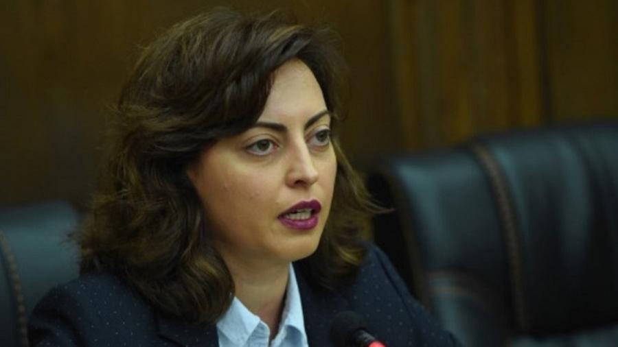 Լենա Նազարյանն ընդունել է «Կանանց երկխոսություն» համառուսաստանյան քաղաքական կուսակցության նախագահին