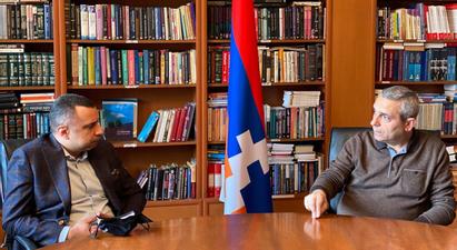 Մասիս Մայիլյանը «Մեկ ազատ աշխարհ» միջազգային իրավապաշտպան կազմակերպության ղեկավարին ներկայացրել է Արցախի դեմ Ադրբեջանի զինված ագրեսիայի արդյունքում ստեղծված իրավիճակը
