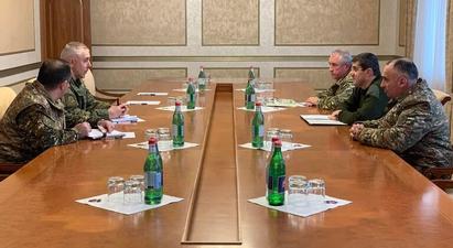 Այսօր ընդունել եմ Արցախ ժամանած ՌԴ խաղաղապահ զորակազմի հրամանատար Ռուստամ Մուրադովին․ ԱՀ նախագահ