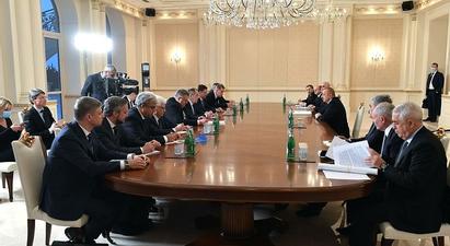 ՌԴ պատվիրակությունը Բաքվում հանդիպել է Ադրբեջանի նախագահի հետ |1lurer.am|