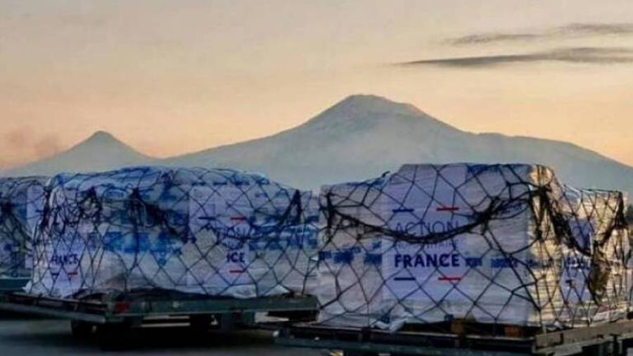 Ֆրանսիայից Հայաստան է ժամանել արցախահայությանը տրամադրված հումանիտար օժանդակության երկրորդ ինքնաթիռը 