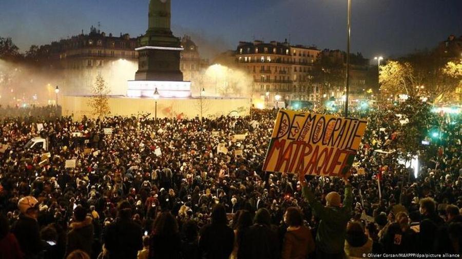 Ֆրանսիայում ցույցի ընթացքում բերման է ենթարկվել 81 ցուցարար |shantnews.am|