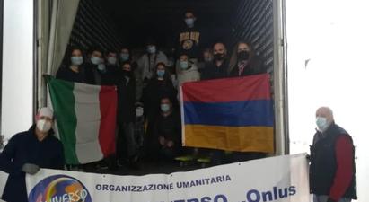 Իտալիայից Հայաստան է ուղարկվում 3-րդ և ամենամեծ հումանիտար օգնության բեռը
