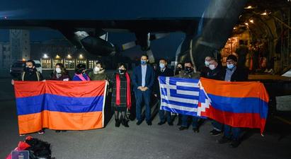 Հունաստանից Հայաստան ուղարկված հումանիտար օգնությունը Երևանում է