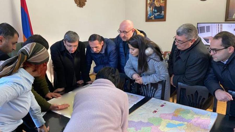 ԱԺ «Լուսավոր Հայաստան» խմբակցության պատգամավորները հանդիպել են Կապանի քաղաքապետի հետ
