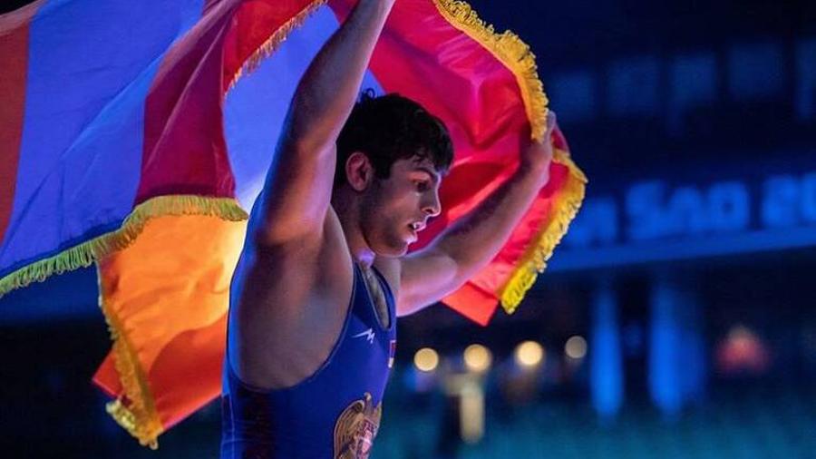 Ազատոճային ըմբիշ Վազգեն Թևանյանը դարձել է Աշխարհի գավաթի անհատական խաղարկության ոսկե մեդալակիր
