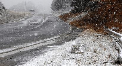ՀՀ մի շարք մարզերում ձյուն է տեղում. Գեղարքունիքի բոլոր ճանապարհներին մերկասառույց է