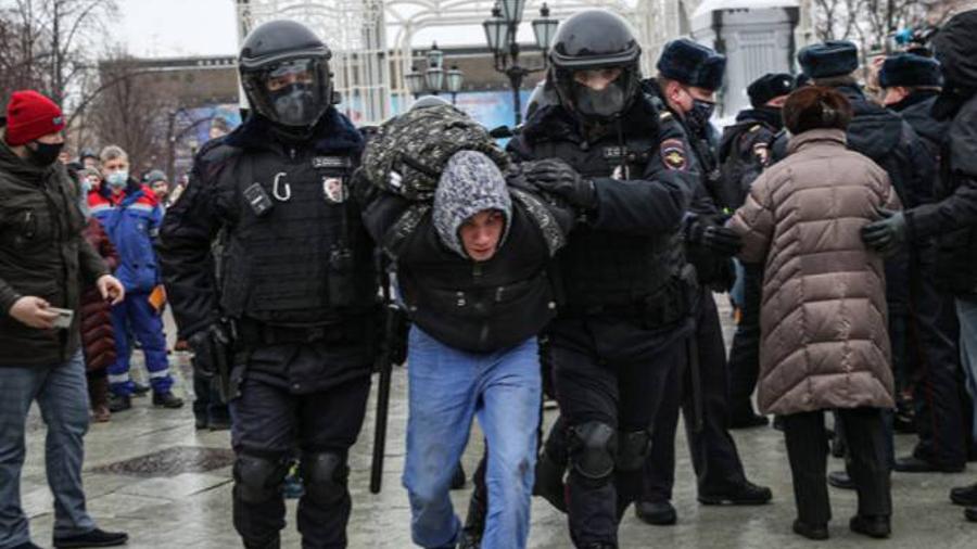 Ռուսաստանի տարբեր քաղաքներում ձերբակալել են բողոքի ակցիաների 863 մասնակցի |armenpress.am|