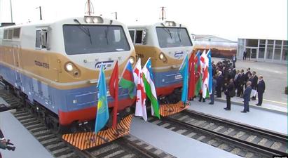 Թուրքիայից Ռուսաստան է ուղևորվել առաջին բեռնատար շարժակազմը՝ Բաքու-Թբիլիսի-Կարս երկաթգծով |azatutyun.am|
