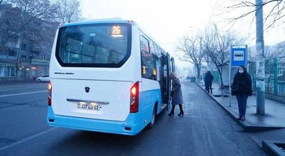 Երևանում շահագործման է հանձնվել նոր միկրոավտոբուսներից բաղկացած առաջին երթուղին

