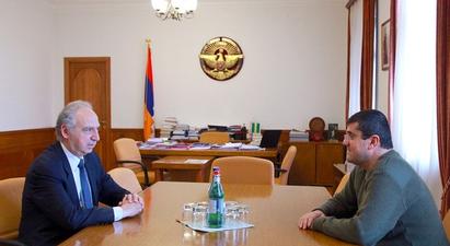 ԱՀ նախագահն ընդունել է Եվրասիայի հայ ավետարանչական ընկերակցության ներկայացուցիչ Ռենե Լևոնյանին
