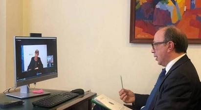 Արա Այվայզյանը տեսակապի միջոցով զրույց է ունեցել ՄԱԿ-ի մարդու իրավունքների գերագույն հանձնակատար Միշել Բաչելետի հետ