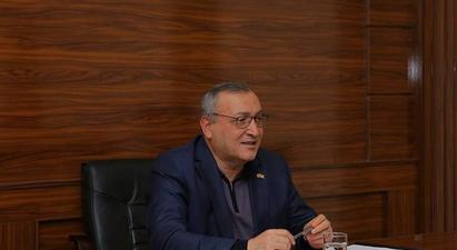 Արցախի ԱԺ նախագահն այցելել է Հայաստանում Արցախի կառավարության օպերատիվ շտաբ