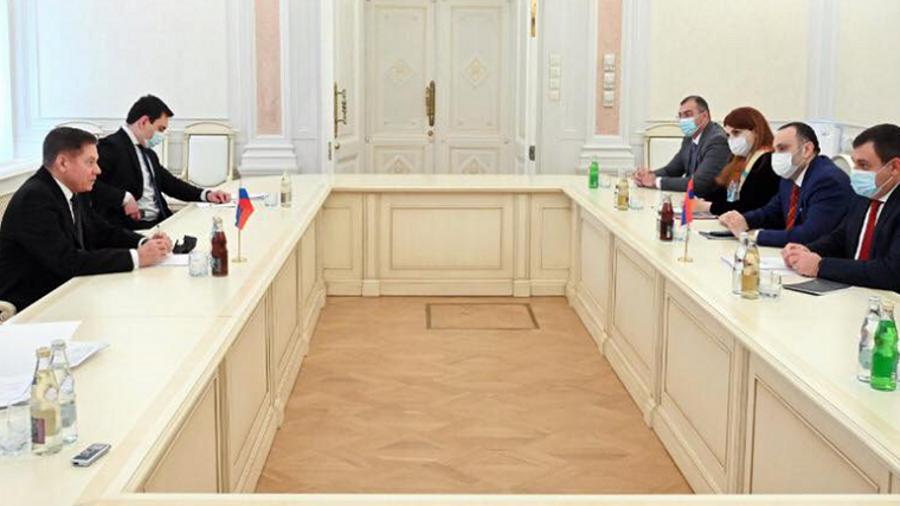 ԲԴԽ նախագահի գլխավորած պատվիրակությունը պաշտոնական այցով Մոսկվայում է
