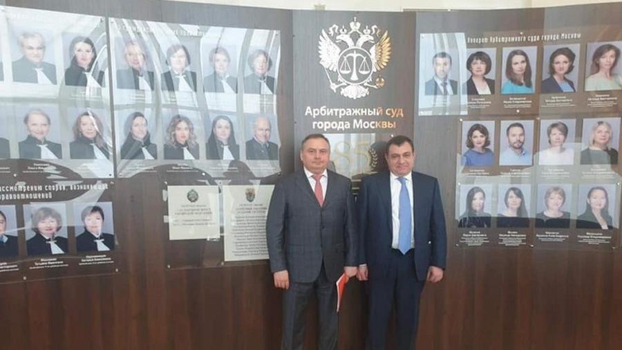 ԲԴԽ նախագահը հանդիպել է Մոսկվայի Արբիտրաժային դատարանի նախագահի հետ