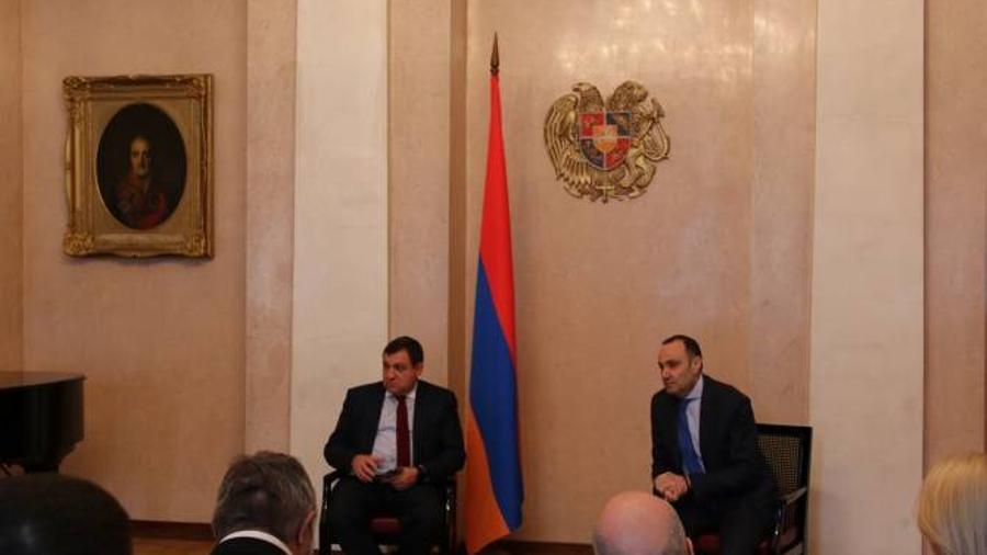 ԲԴԽ նախագահը հանդիպել է Մոսկվայում աշխատող հայ իրավաբանների հետ

