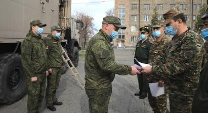 ՀՀ պաշտպանության նախարարի հրամանով պարգևատրվել են ՌԴ ՊՆ ՌՔԿՊ զորքերի մասնագետները