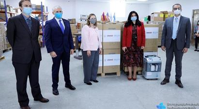 ԱՄՆ ՄԶԳ-ն և ԱՀԿ-ն առողջապահության նախարարությանն են նվիրաբերել ևս 150 թթվածնի խտացուցիչ սարք
