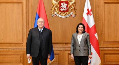 Ուրախ եմ արձանագրել, որ առկա են համատեղ հետաքրքրություններ. Արմեն Սարգսյանը նամակ է հղել Վրաստանի նախագահին