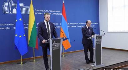 ՀՀ-ն մտադիր է խորացնել միջազգային կազմակերպությունների շրջանակում Լիտվայի հետ համագործակցությունը |armenpress.am|