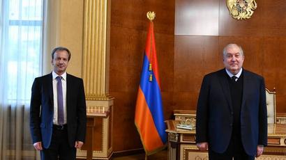 Արմեն Սարգսյանն ՖԻԴԵ-ի նախագահի հետ քննարկել է Հայաստանում շախմատի զարգացման հեռանկարները