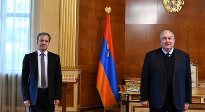 Արմեն Սարգսյանն ՖԻԴԵ-ի նախագահի հետ քննարկել է Հայաստանում շախմատի զարգացման հեռանկարները