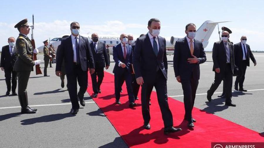 Վրաստանի վարչապետ Իրակլի Ղարիբաշվիլին ժամանեց Հայաստան