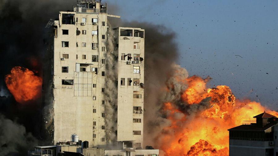 Իսրայելի ռազմաօդային ուժերը Գազայի հատվածում գտնվող բնակելի շենք են ոչնչացրել |tert.am|