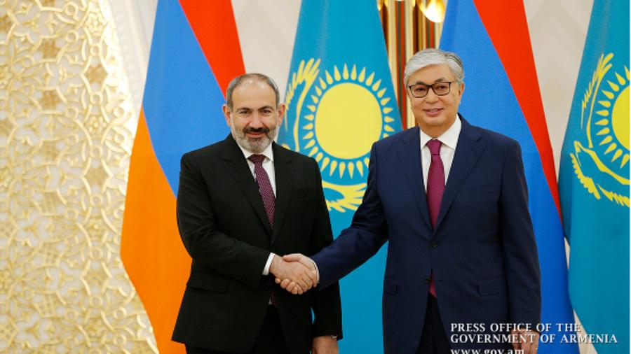 Փաշինյանը Ղազախստանի նախագահի հետ քննարկել է հայ-ադրբեջանական սահմանին ստեղծված իրավիճակը

