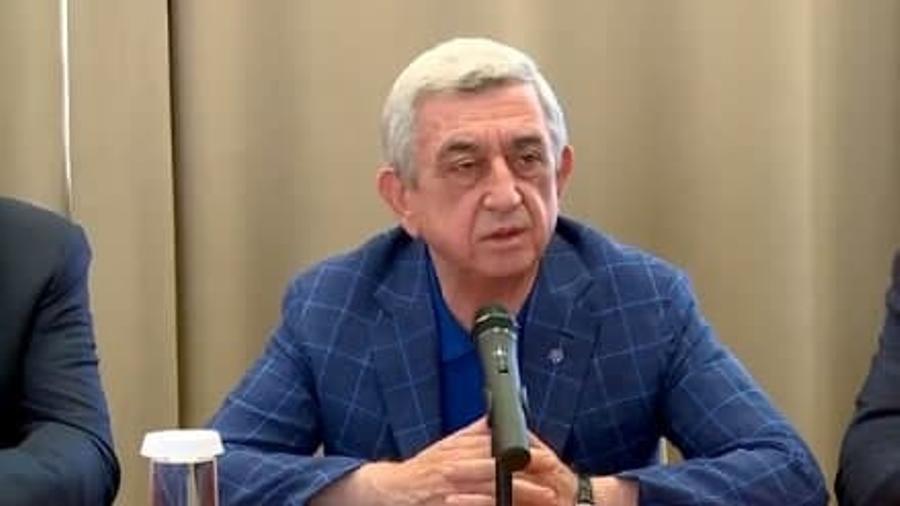 Պառակտված ժողովուրդը չի կարող սատար կանգնել իր բանակին. Սերժ Սարգսյան