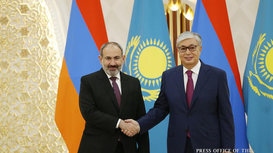 President of Kazakhstan Kassym-Jomart Tokayev congratulated Nikol Pashinyan