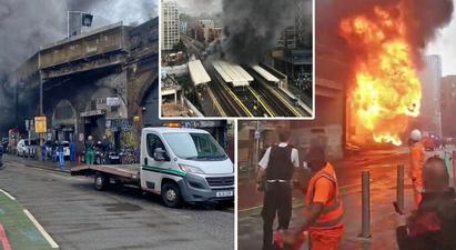 Լոնդոնի կայարաններից մեկում խոշոր հրդեհ է բռնկվել |tert.am|