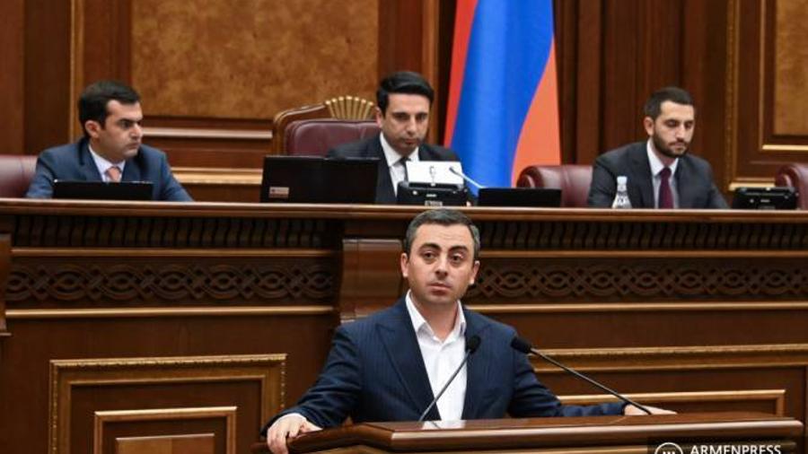 Ընդդիմությունը երրորդ անգամ ևս ԱԺ փոխնախագահի պաշտոնում առաջադրեց Իշխան Սաղաթելյանի թեկնածությունը |armenpress.am|